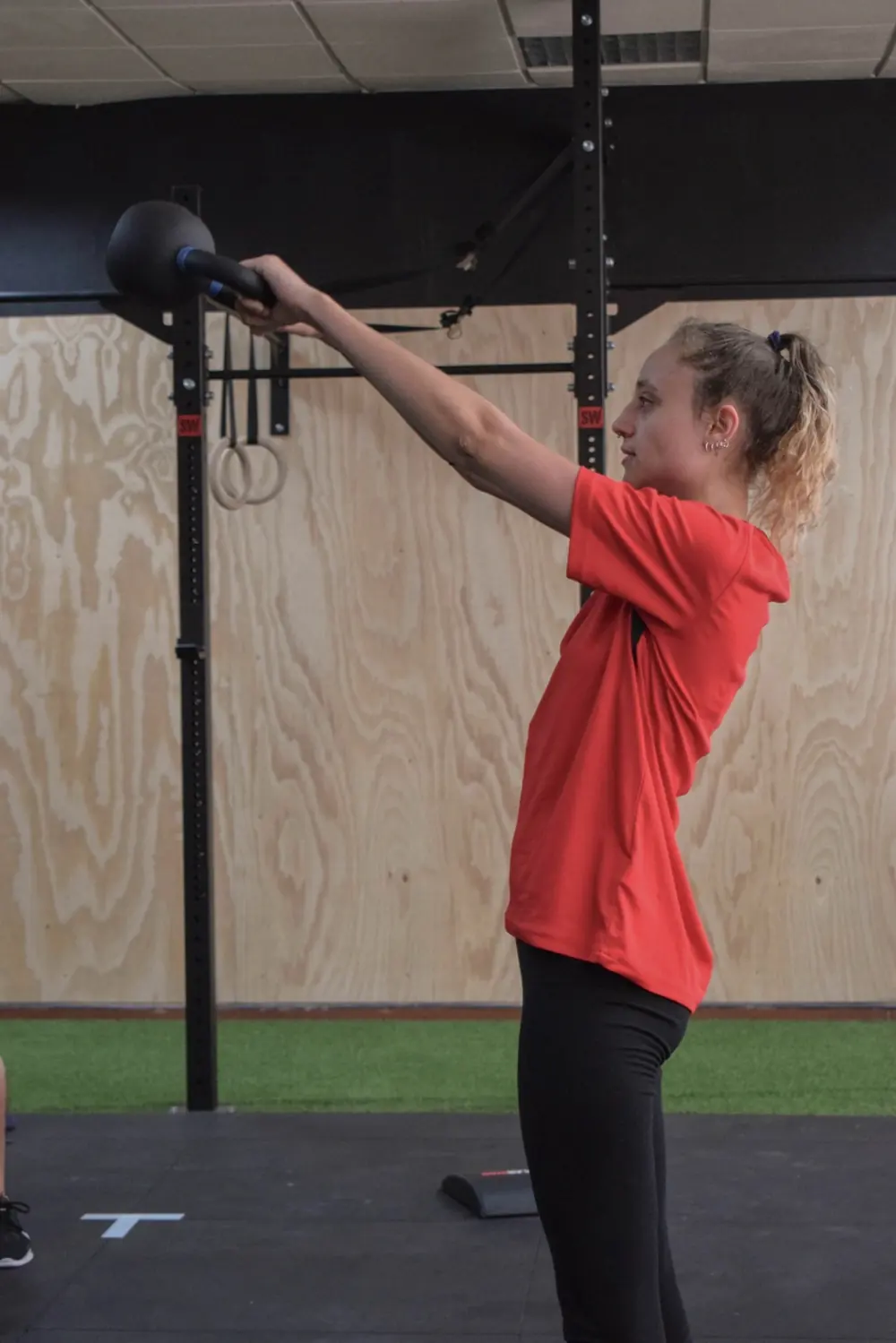 Trabajo con kettlebell